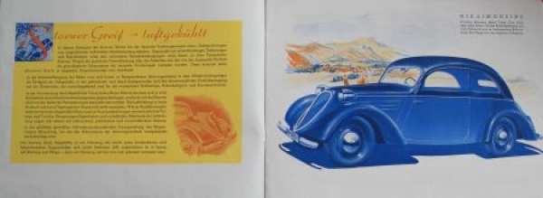 Stoewer Greif Junior Modelprogram 1936 (S0010)