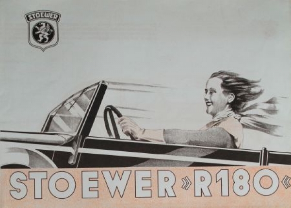 Stoewer R180 Modelprogram 1935 (S0012)