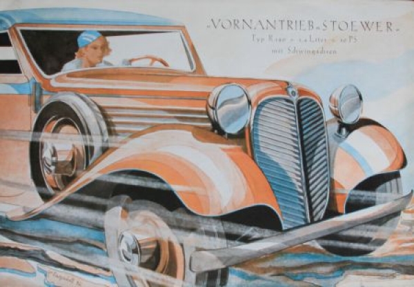 Stoewer Front Wheel drive 30 PS Type R 140 Modelprogram 1932 (S0014)