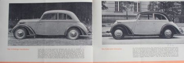 Stoewer Greif Junior Modellprogramm 1936 (S0016)