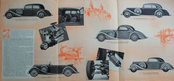 Stoewer 8 Typ Greif Front wheel drive Modelprogram 1937 (S0021)