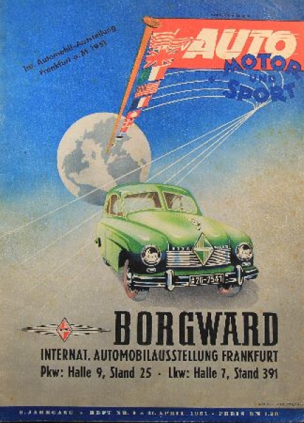 "Das Auto, Motor & Sport" Auto-Magazine 1951 (0030)