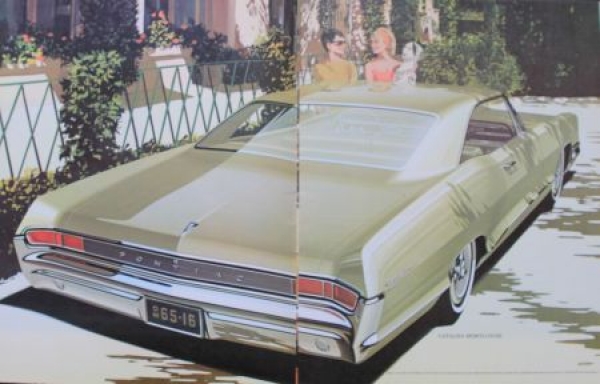 Pontiac Modelprogram 1965 Carbrochure (3438)