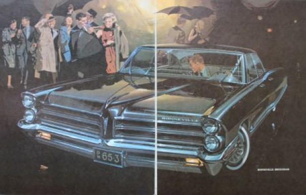 Pontiac Modelprogram 1965 Carbrochure (3438)