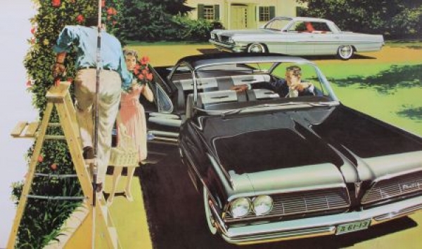 Pontiac Modelprogram 1961 Carbrochure (3437)