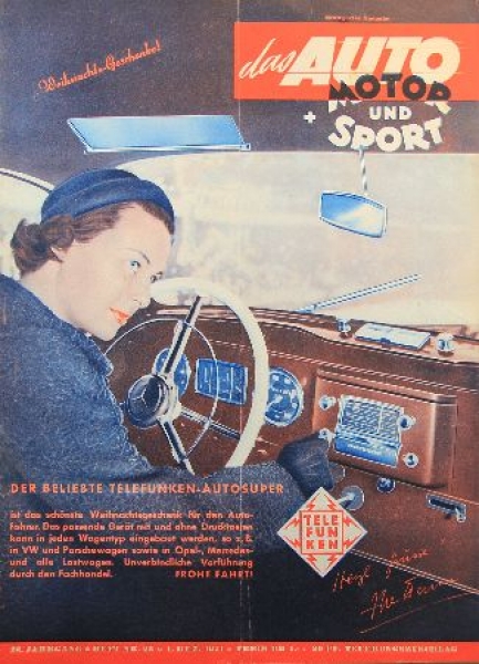 "Das Auto, Motor & Sport" Auto-Magazine 1951 (0033)