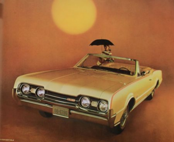 Oldsmobile Modelprogram 1967 "The Rocket Action Car" Carbrochure (3433)