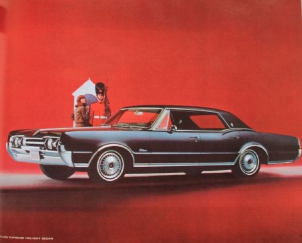 Oldsmobile Modelprogram 1967 "The Rocket Action Car" Carbrochure (3433)