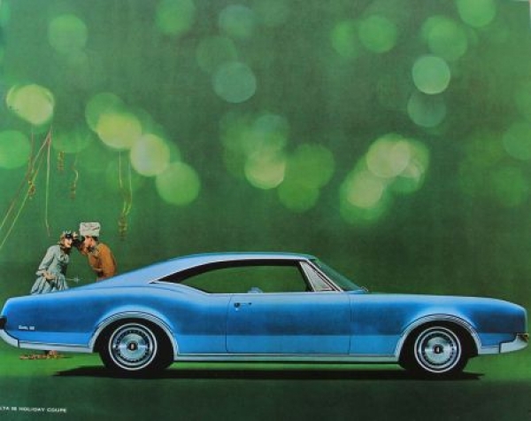 Oldsmobile Modelprogram 1967 "The Rocket Action Car" Carbrochure (3433)
