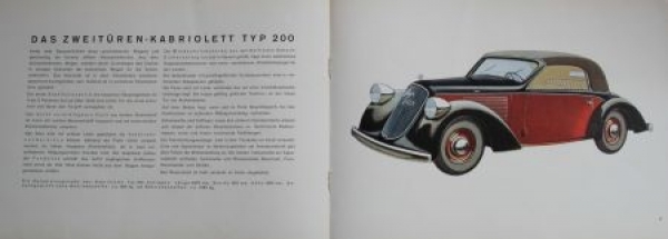 Steyr Type 200 Modelprogram 1937 (S0036)