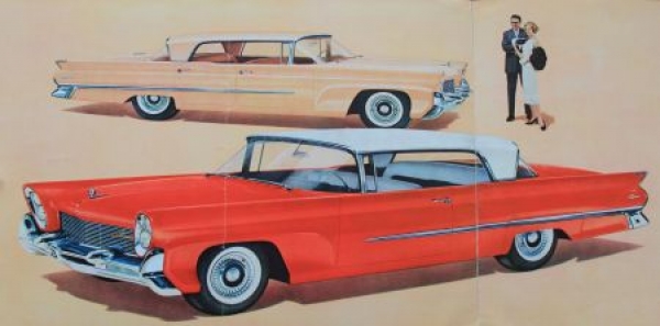 Lincoln Continental Mark III Modelprogram 1958 "Classic elegance" Carbrochure (3432)