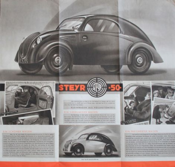 Steyr Typ 50 Baby Modellprogramm 1937 (S0038)