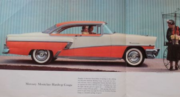 Ford Mercury 4-Door Phaeton Hardtop 1956 Carbrochure (3428)