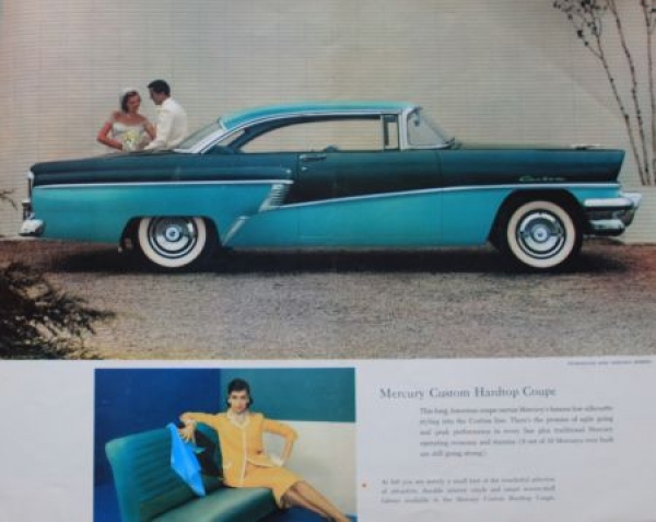 Ford Mercury 4-Door Phaeton Hardtop 1956 Carbrochure (3428)