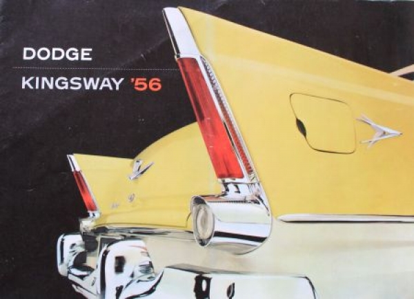 Dodge Kingsway Modelprogram 1956 Carbrochure (3419)