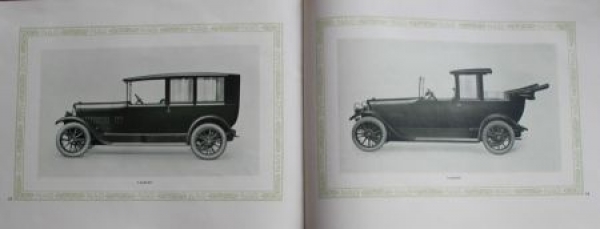 NAG Personenwagen 1922 Modellprogramm (S0048)