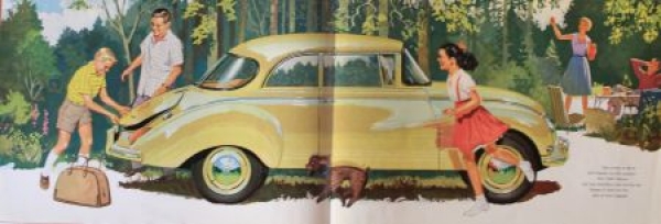 Auto-Union 1000 Saloon Modelprogram 1962 Carbrochure (3417)