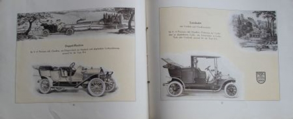 NAG Personenwagen 1911 Modellprogramm (S0049)