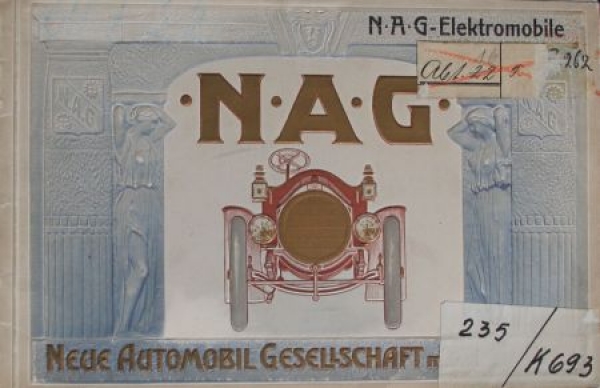 NAG Elektromobile 1907 Modellprogramm (S0051)