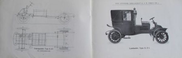 NAG Elektromobile 1907 Modelprogram (S0051)