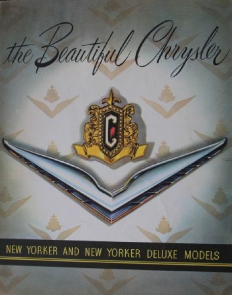 Chrysler New Yorker Deluxe 1954 Carbrochure (3402)