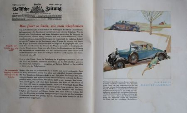 NAG Protos "Das goldene Buch des NAG" 1929 (S0058)