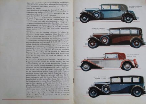 NAG Protos 12/80 PS 4 Litre Sixcylindre 1930 (S0059)