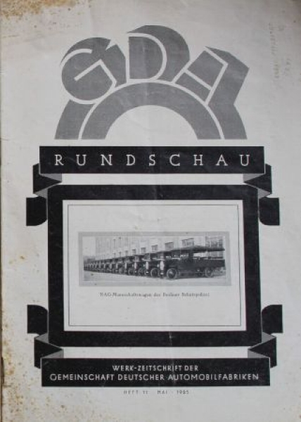 "GDA Rundschau" NAG-Firmenzeitschrift 1925 (S0064)