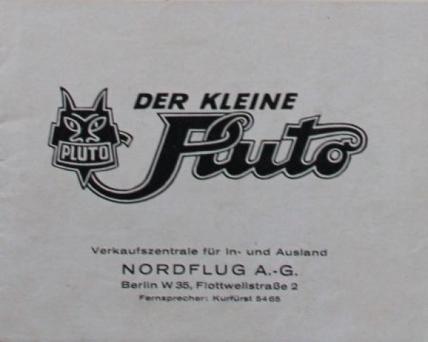 Pluto "Der kleine Pluto" Modelprogram 1924 (S0071)