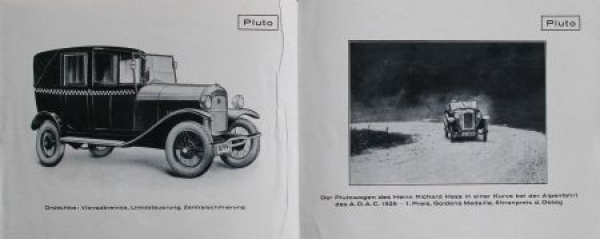 Pluto "Der kleine Pluto" Modelprogram 1924 (S0071)