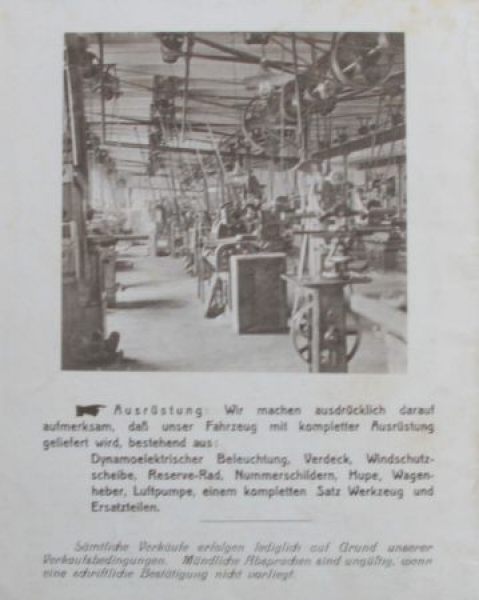 Peter Moritz Kleinwagen 5/15 PS Touringcar 1923 (S0074)