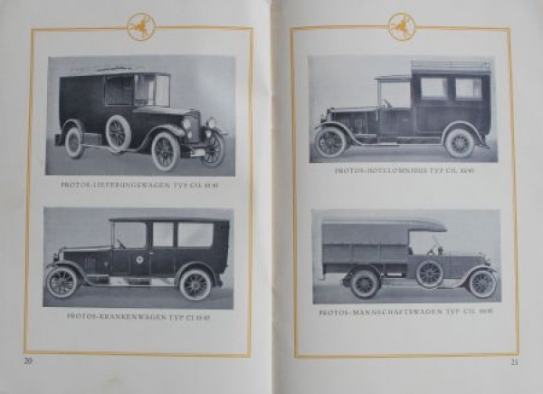 Protos Kraftwagen Modelprogram 1926 (S0080)
