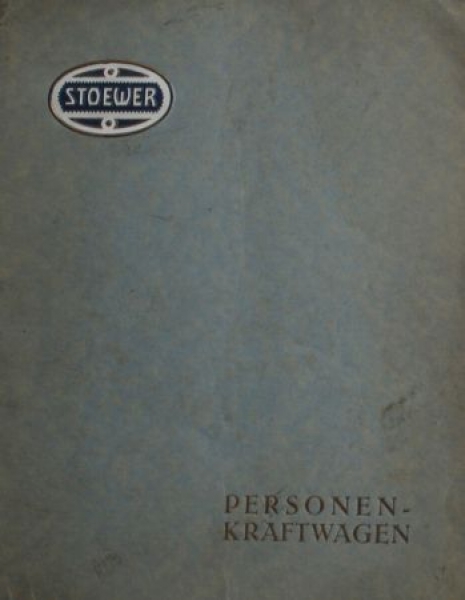 Stoewer Personenkraftwagen Modellprogramm 1924 (S0085)