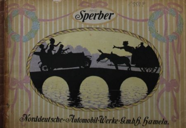Norddeutsche Automobilwerke Sperber Motorcar 1912 (S0089)