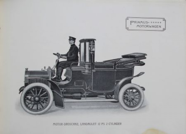 Priamus Motorwagen Modelprogram 1906 (S0091)