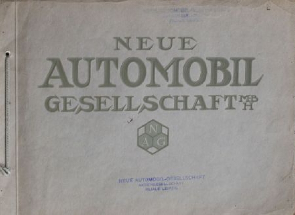 NAG Vehicles Modelprogram 1913 (S0092)