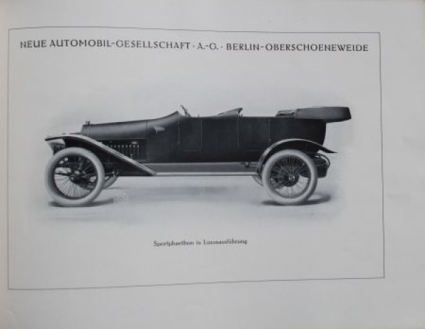NAG Vehicles Modelprogram 1913 (S0092)
