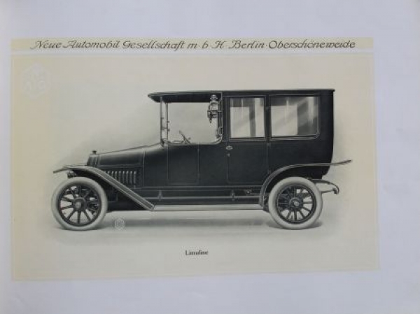 NAG Fahrzeuge Modellprogramm 1913 (S0092)