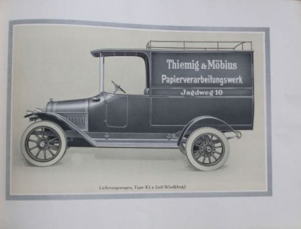 NAG Fahrzeuge Modellprogramm 1913 (S0092)