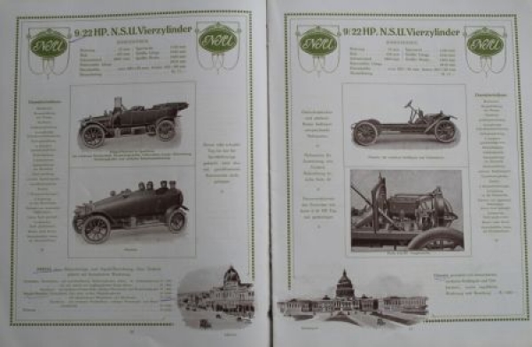 NSU Motorcars Modelprogram 1910 (S0099)