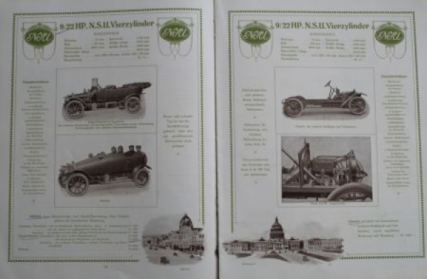 NSU Motorwagen Modellprogramm 1910 (S0099)