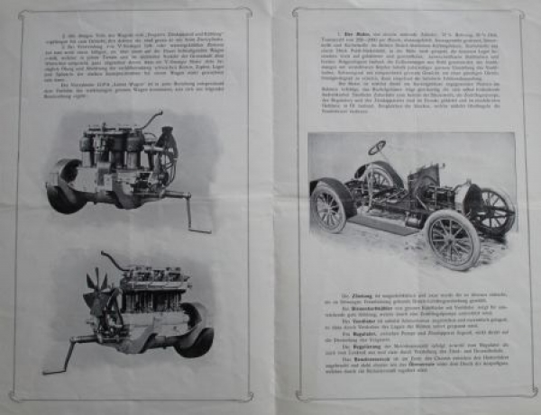 Linser Motorfahrzeug-Fabrik Modellprogramm 1906 (S0100)