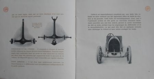 SPA Automobiles Modelprogram 1909 Carbrochure (5072)