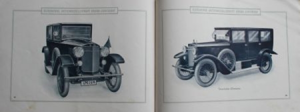 Elite Automobilse 18/55 PS Modelprogram 1922 (S0105)