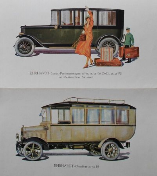 Ehrhardt Automobile Modellprogramm 1913 (S0107)