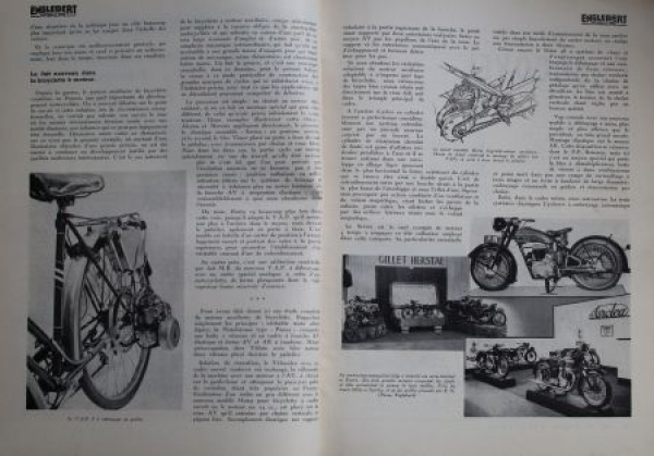 "Englebert Magazine" Tyre-Magazine 1949 two issues (6023)