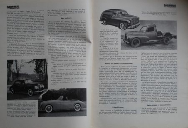 "Englebert Magazine" Tyre-Magazine 1950 two issues (6021)