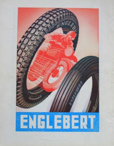 "Englebert Magazine" Tyre-Magazine 1949 two issues (6022)