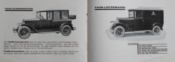 Faun Typ K3 6/28 PS Modelprogram 1927 (S0111)