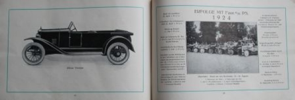 Faun Personalcars Modelprogram 1924 (S0112)